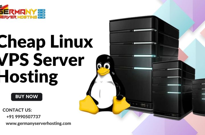 An illustration depicting the affordability and versatility of Cheap Linux VPS Server Hosting. A virtual server surrounded by a price tag symbolizing cost-effectiveness.
